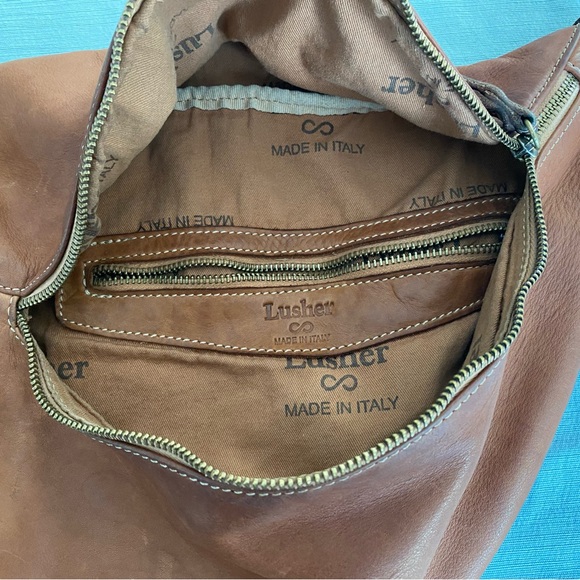 Soft Leather Crossbody Sling Bag - Picture 10 of 12